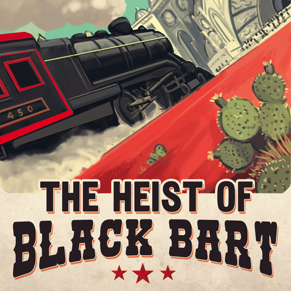 The Heist of Black Bart Escape Room Poster